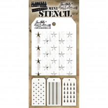 Tim Holtz® Stampers Anonymous Mini Layering Stencil Set #37 MST037