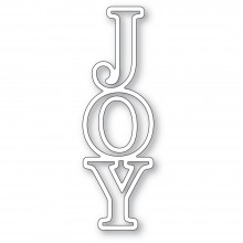 Poppystamps Craft Die - Stacked Joy 2548