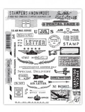 Tim Holtz® Stampers Anonymous Cling Mount Sets -- Correspondence CMS225