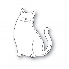 Poppystamps Craft Die - Whittle Purring Cat 2546