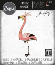Tim Holtz® Alterations | Sizzix Thinlits™ Die Set 9 Pack - Gladys, Colorize