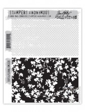Tim Holtz® Stampers Anonymous Cling Mount Sets -- Dots & Floral CMS220