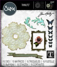 Tim Holtz® Alterations | Sizzix Thinlits™ Die Set 15PK - Vault Boutique