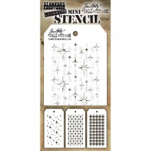 Tim Holtz® Stampers Anonymous Mini Layering Stencil Set #44 MST044