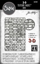 Tim Holtz® Alterations | 3-D Texture Fades™ Embossing Folder - Mini Brickwork