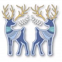 Poppystamps Craft Die - Nordic Deer 2592