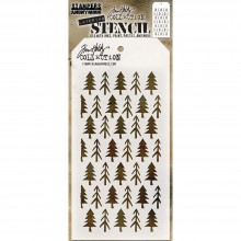 Tim Holtz® Stampers Anonymous Layering Stencils -- Pines THS096