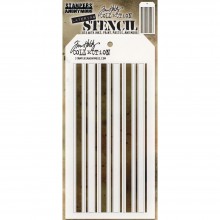 Tim Holtz® Stampers Anonymous Layering Stencils -- Shifter Mint THS112