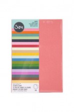 Sizzix Surfacez - Cardstock, 8 1/4" x 11 3/4", 20 Muted Colors, 80 Sheets