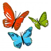 Tim Holtz® Alterations | Sizzix Thinlits™ Die Set 3-Pack - Brushstroke Butterflies