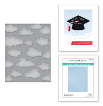 Head in the Clouds Embossing Folder SES-028