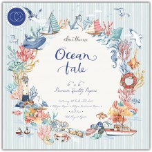 Craft Consortium Double-Sided Paper Pad 6"X6" -- Ocean Tale