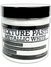Ranger Metallic White Texture Paste
