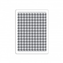 Tim Holtz® Alterations | Texture Fades™ Embossing Folder - Houndstooth