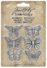 Tim Holtz® Idea-ology™ Adornments - Butterflies