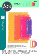 Sizzix® Framelits® Die Set 9PK  -  Fanciful Framelits, Renee Deco Rectangles by Stacey Park