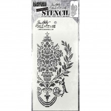Tim Holtz® Stampers Anonymous Layering Stencils -- Crest THS161