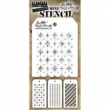 Tim Holtz® Stampers Anonymous Mini Layering Stencil Set #31 MTS031