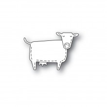 Poppystamps Craft Die - Whittle Cow 2449