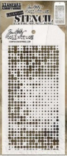 Tim Holtz® Stampers Anonymous Layering Stencils -- Halftone THS144