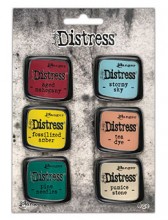 Tim Holtz Distress Enamel Pin Set #10
