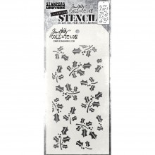 Tim Holtz® Stampers Anonymous Layering Stencils -- Hollyberry THS165