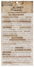 Tim Holtz® Idea-ology™ Paperie - Clippings Stickers