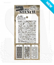 Tim Holtz® Stampers Anonymous Mini Layering Stencil Set #49 MST049