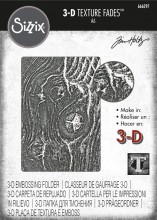 Tim Holtz® Alterations | 3-D Texture Fades™ Embossing Folder - Woodgrain