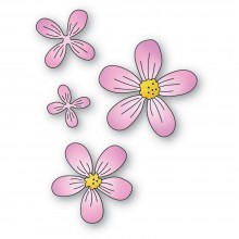 Poppystamps Craft Die - Petite Blooms Flower Set 2526