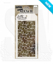Tim Holtz® Stampers Anonymous Layering Stencils -- Cells THS107
