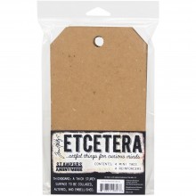 Tim Holtz® Stampers Anonymous Etcetera Mini Tag Thickboards THETC-004