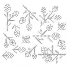 Tim Holtz® Alterations | Sizzix Thinlits™ Die Set 13PK - Pine Patterns