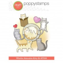 Poppystamps Whittle Adorable Kitty Kit KT006
