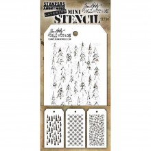 Tim Holtz® Stampers Anonymous Mini Layering Stencil Set #50 MST050