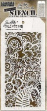 Tim Holtz® Stampers Anonymous Layering Stencils -- Doodle Art 2 THS142