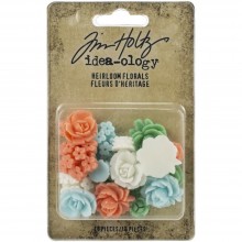 Tim Holtz® Idea-ology™ Embellishments - Heirloom Florals