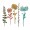 Tim Holtz® Alterations | Sizzix Thinlits™ Die Set 5-Pack - Wildflower Stems #1