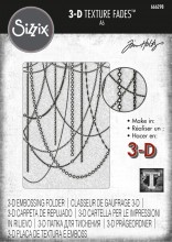 Tim Holtz® Alterations | Multi-Level Texture Fades™ Embossing Folder - Sparkle