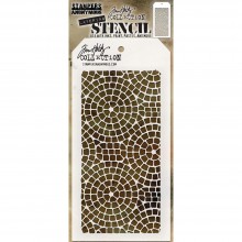 Tim Holtz® Stampers Anonymous Layering Stencils -- Mosaic THS084