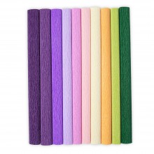 Sizzix Surfacez - Crepe Paper, 12" x 24", Serenity, 10 Sheets