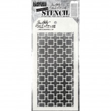 Tim Holtz® Stampers Anonymous Layering Stencils -- Linked Squares THS157