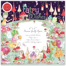 Craft Consortium Double-Sided Paper Pad 6"X6" -- Fairy Wishes