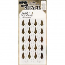 Tim Holtz® Stampers Anonymous Layering Stencils -- Shifter Tree THS113