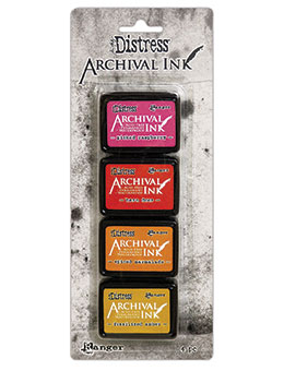 Tim Holtz Distress® Archival Mini Ink Kits