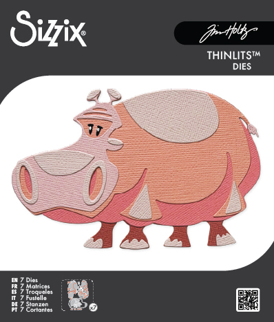 Tim Holtz® Alterations | Sizzix Thinlits™ Die Set 7-Pack - Bernice, Colorize