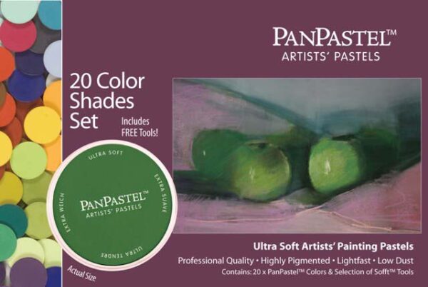 PanPastel 20 Color Set -- Shades