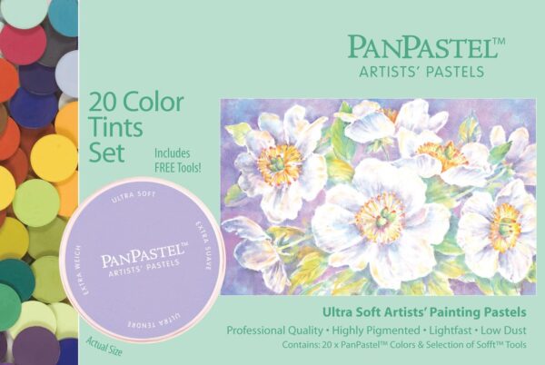PanPastel 20 Colors Set -- Tints