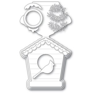 Poppystamps Craft Die - Bird House Pop Up Easel Set 2396