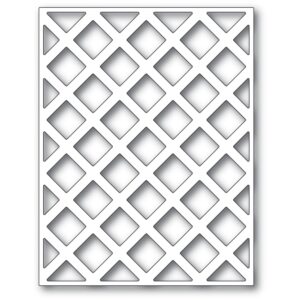 Poppystamps Craft Die - Lattice Plate 2427